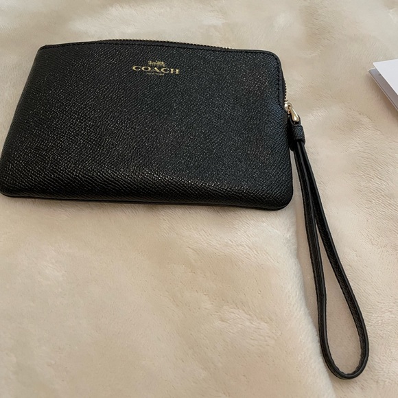 Black coach wristlet - Picture 4 of 4